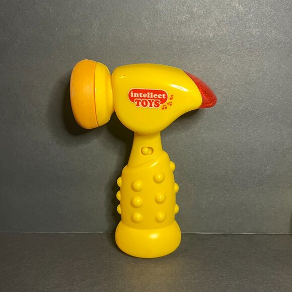 Set of 3 Intellect Yellow Battery Operated Light Up & Sound Kids Tool Toys READ - Picture 2 of 8